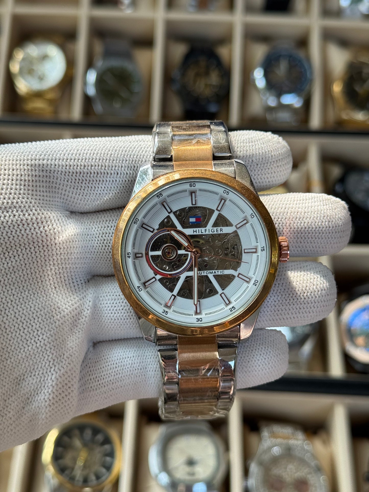 HILIFIGER Automatic Stainless Steel Watch For Men