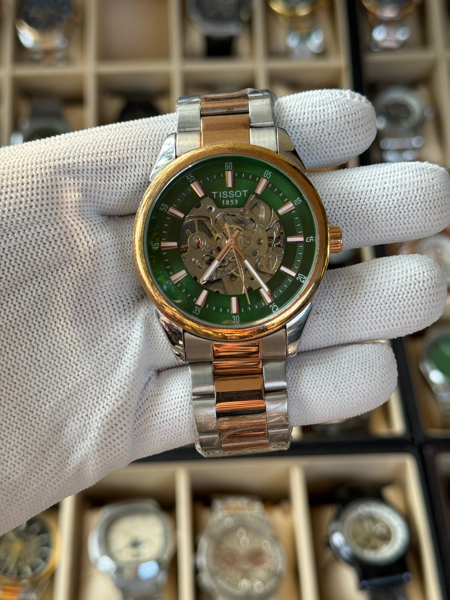 TISSOT Automatic Stainless Steel Watch For Men