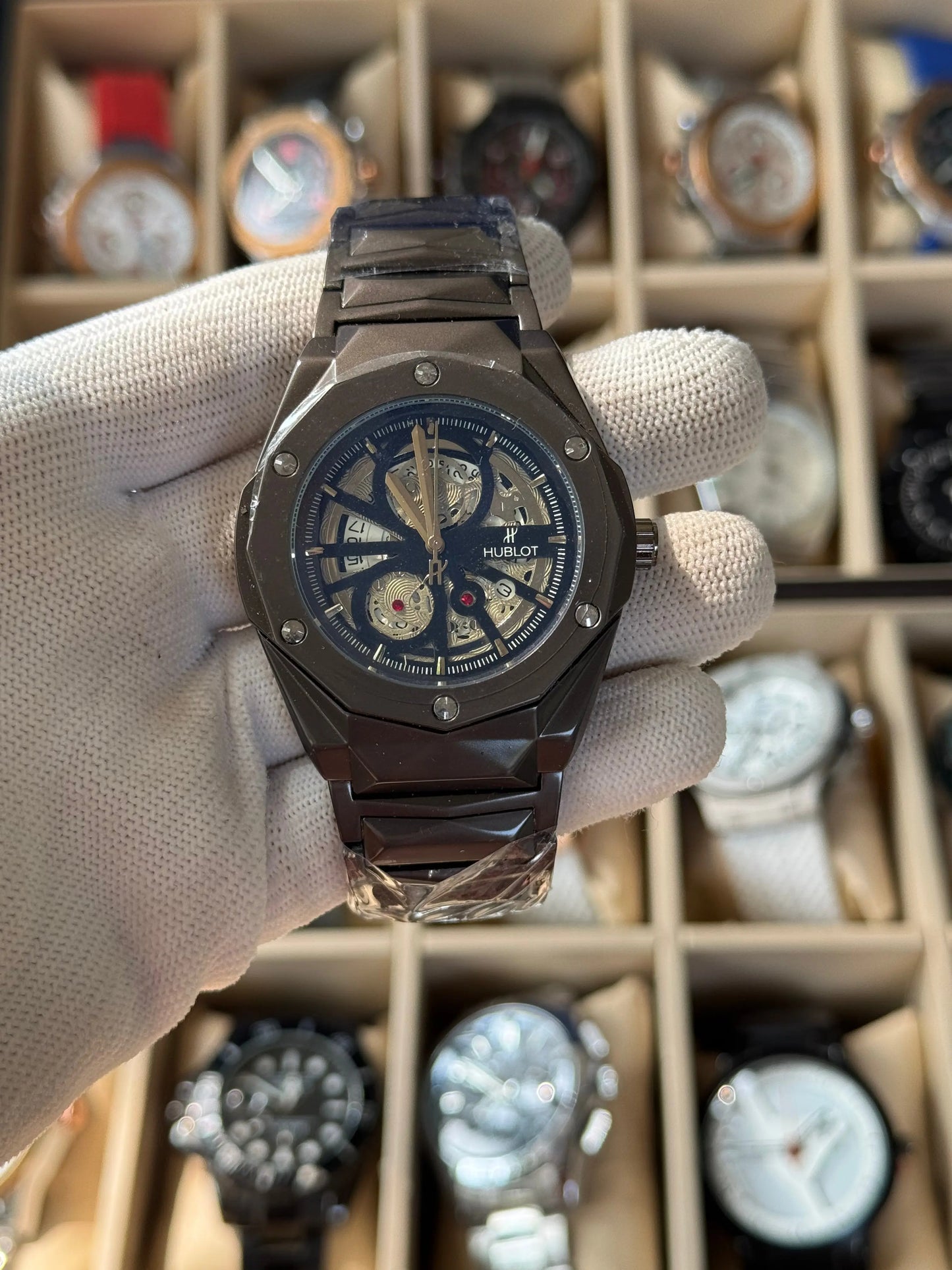 HUBLOT Stainless Steel Watch Oman online store