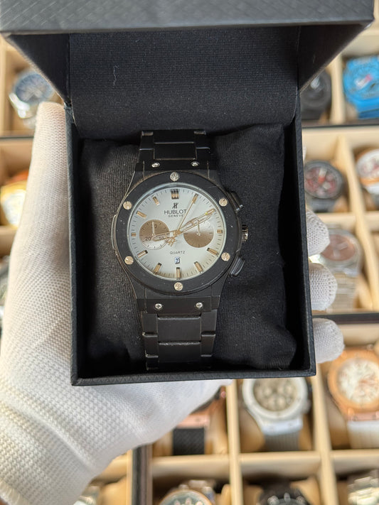 HUBLOT Black Stainless Steel Watch