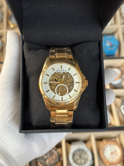 ROLEX Automatic Stainless Steel Watch
