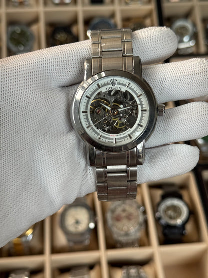 ROLEX Automatic Stainless Steel Watch