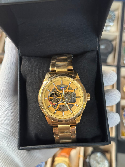 HILFIGER Automatic Stainless Steel Men's Watch