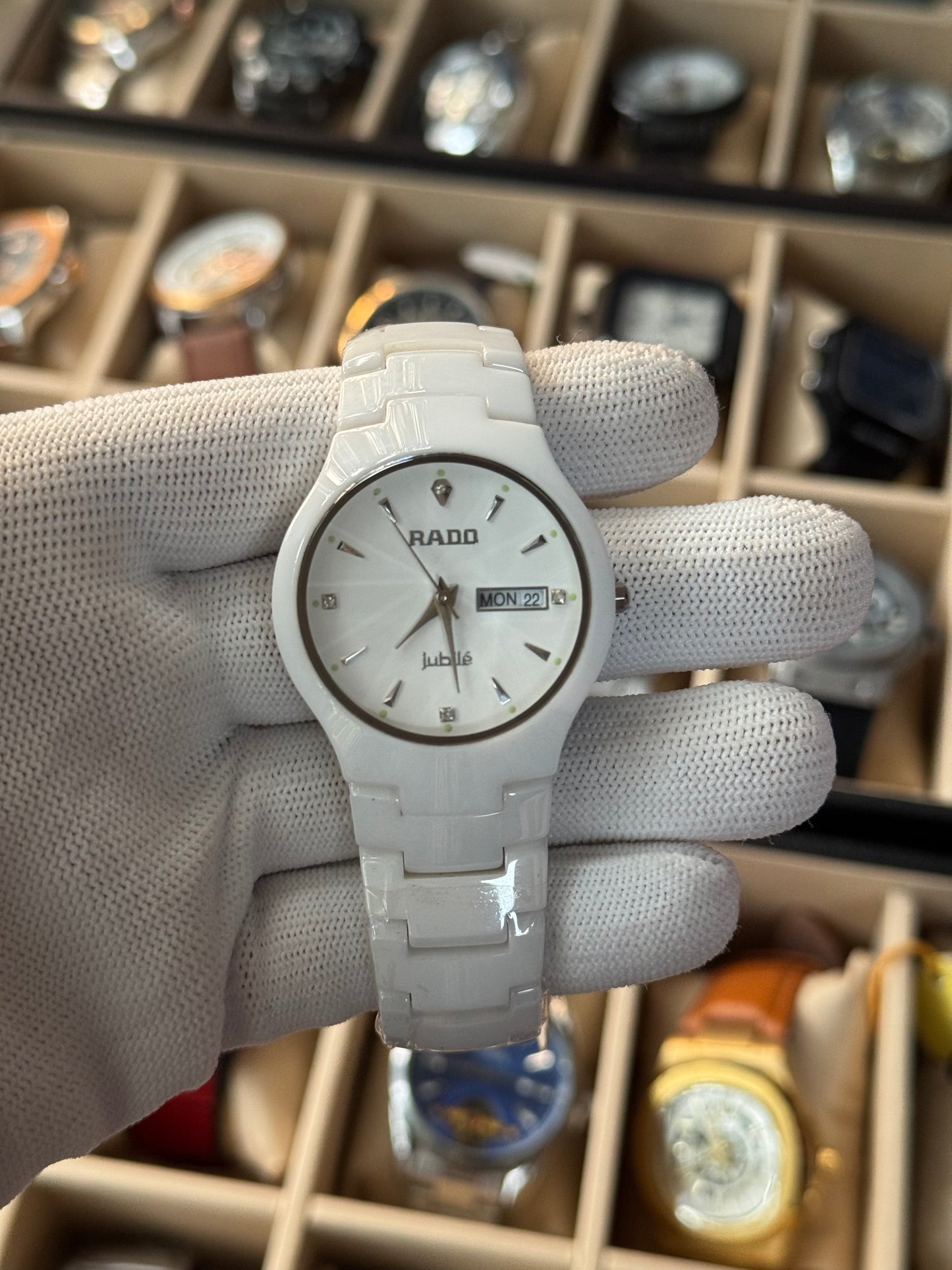 RADO Day-Date Watch For Girls ,Ladies