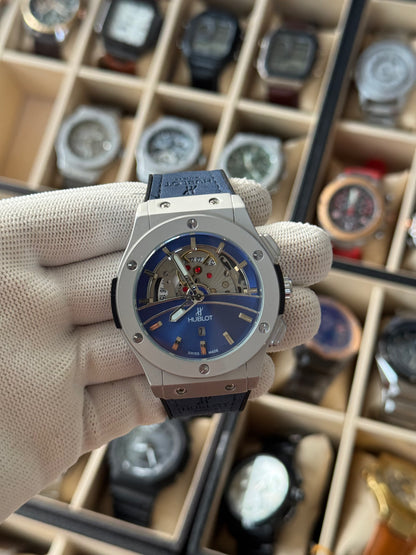 HUBLOT Leather Watch With Date