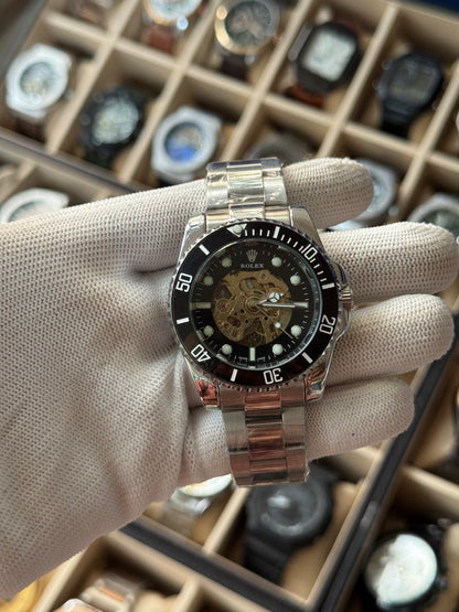 ROLEX Automatic Stainless Steel Watch For Men