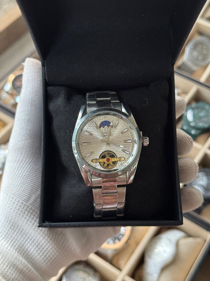 OMEGA Stainless Steel Silver Watch