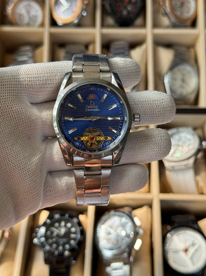 OMEGA Stainless Steel Silver Watch