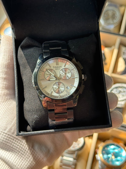 TISSOT Stainless Steel Black Watch