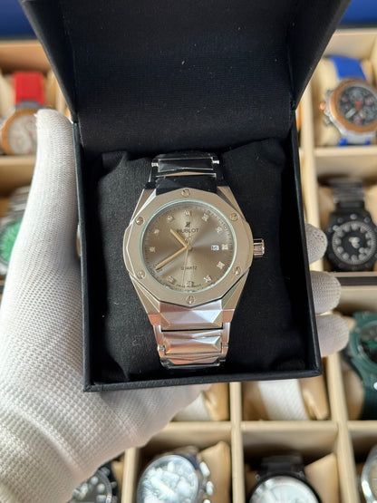 HUBLOT Stainless Steel Watch With Date