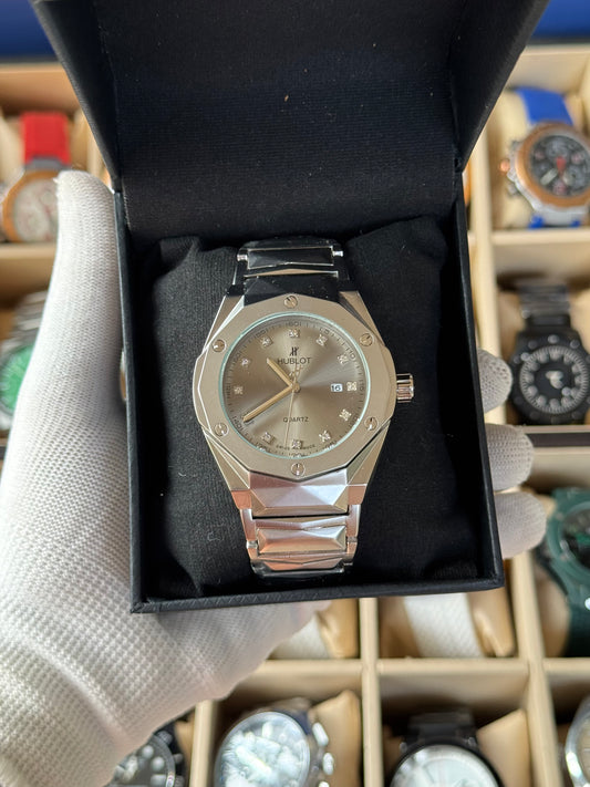 HUBLOT Stainless Steel Watch With Date