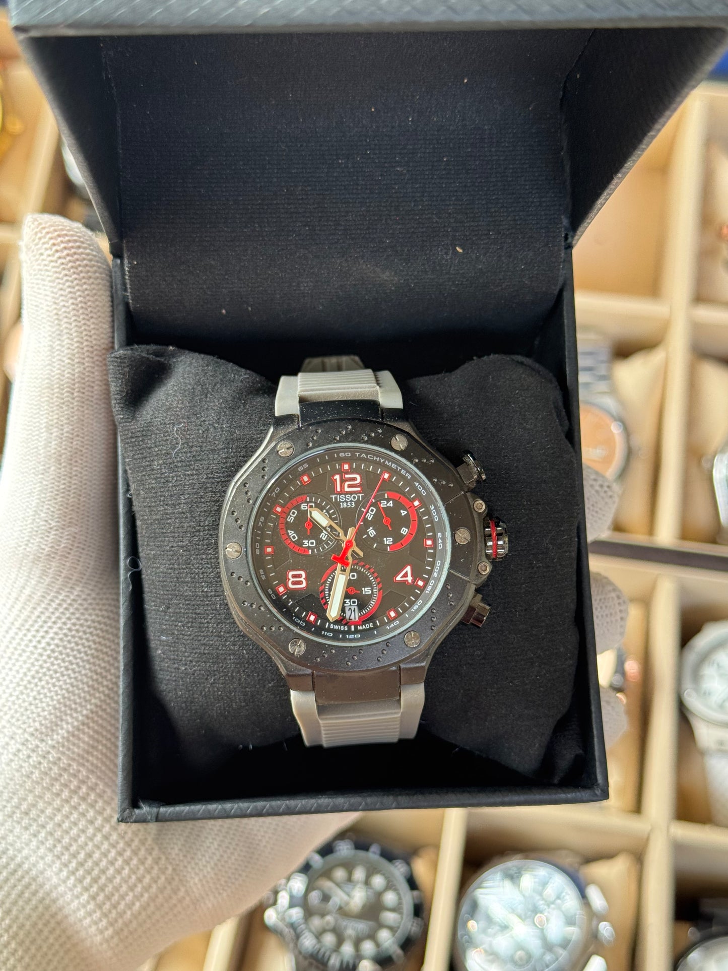 TISSOT Silicone Watch With Date
