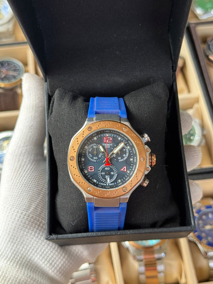 TISSOT Silicone Strap Watch With Date