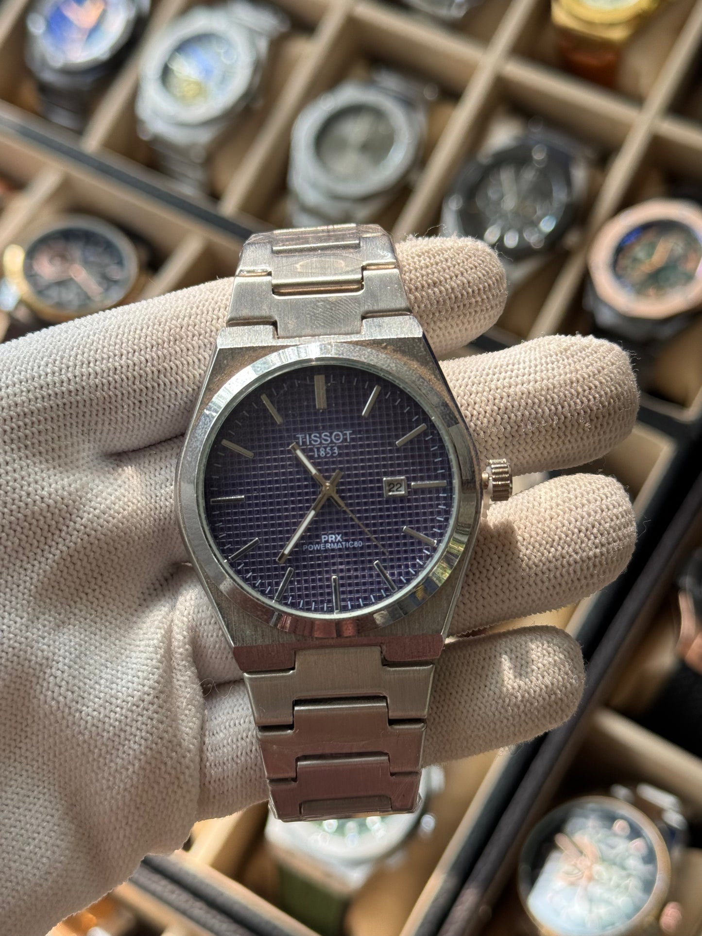 TISSOT Stainless Steel Watch With Date