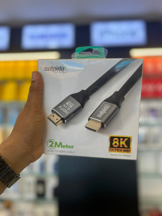 Salpido 8K Ultra HD HDMI Cable – 2 Meter