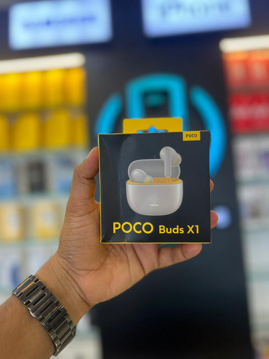 POCO Buds X1  True Wireless Earbuds with Deep Bass & Long Battery Life