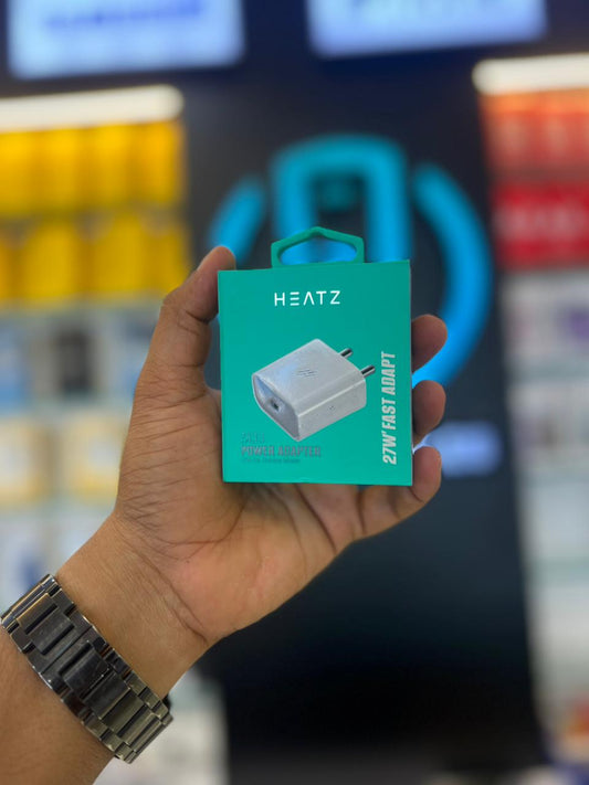Heatz Z4B 27W Fast Charging Power Adapter (USB-C PD Charger)